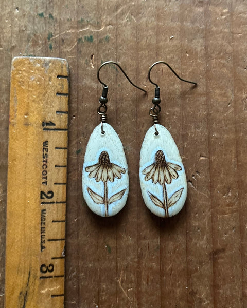 Little Blue Coneflower Teardrops